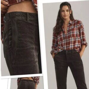 Anthropologie The Richie Slim Joggers Carbon Gray NWT - 12
